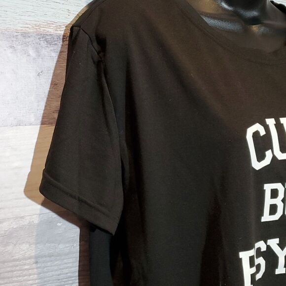 Cute But Psycho Black Tee T-Shirt, Ladies Sz L? - Picture 4 of 5
